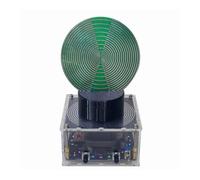 3 Motorized Oscillation Disc with LED Frequency Alignment & Rotating Field Generator for Environmental Rejuvenation Auto Rotating Oscillation Disc Ornament Dynamic Motor Energy Field Enhancer Motor