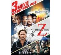 3 Movie Action Thrill Pack: Deep Impact/World War Z/Super 8 [Region 1]