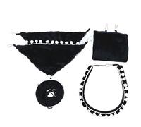 3. Multi-Level Hamster Set: Breathable Hammock Swing & Detachable Tunnel for Small Pet Enrichment Small Animal Cage Attachments