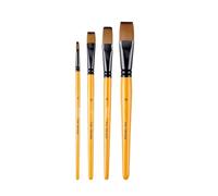 3. Multipurpose Nylon Paint Brush Set with Ergonomic Handle for Watercolor & Art Class Essential Brushes Nylon Hairwater Color Painting