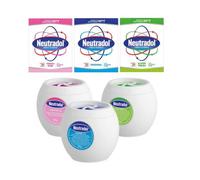 3 Neutradol Gel Air Freshener Orb Set Odor Neutraliser Original Super Fresh 135G