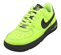 (3) Nike Air Force 1 Dance Womens Fashion Trainers in Volt Black