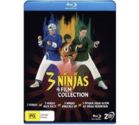 3 Ninjas Collection ( 3 Ninjas / 3 Ninjas Kick Back / 3 Ninjas: Knuckle Up / 3 Ninjas: High Noon at Mega Mountain ) (Blu-Ray)