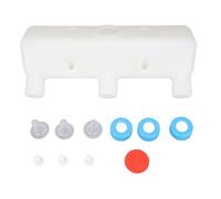 3 Nipple Small Animal Milk Feeder Comfortable Safe Intelligent Design Adjustable Milk Volume Feeding Equipment for Piglets Lambs Goats Made of Durable Plastic Silicone 3L Capacity