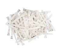 3 Numbered Leg Bands for Farm Birds 1-100 Durability Chicken Ducks Identification Rings with Permanent Codes Durability Chicken Leg Rings