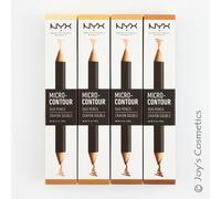 3 NYX Micro Contour Duo Pencil - MCDP "Pick Your 3 Color" Joy's cosmetics