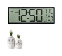 【£3 off over £10】HATITANG PH-09 15" Digital Wall Clock Black