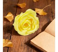 【£3 off over £10】Wei’s Moment 20Pcs Artificial Flowers Roses, Real Touch Foam Roses, Fake Flowers Rose for DIY Wedding Bridal Bouquets Baby Shower Table Centerpieces Home Decorations, Cream Yellow