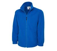 3 OR 5 PACK Unisex Men's Classic Full Zip UP Micro Fleece Jacket Work Wear Coat