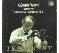3 Overtures/Symphony No. 2 (Wand, Gurzenich Orch. Of Cologne by Ludwig Van Beethoven (2003-01-01)