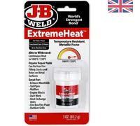 J-B Weld 37901 2 Pack 3 oz. Extreme Heat Temperature Resistant Metallic Paste