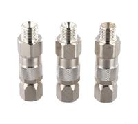 3-Pack 1/4in Swivel Joint for Airless Sprayer 360 Rotation | 3-piece set, 360-degree rotation, prevents hose kinking, for ideal for airless sprayers, enhances efficiency