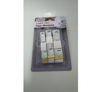 3 Pack 1.5M Tape Measures RYSONS