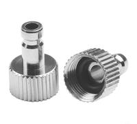3 Pack 1/8 Inch for bsp Male Airbrush Adapter Quick Disconnect Coupler Fitting for Painting Models Art