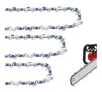 3-Pack 10 Inch Chainsaw Chain - 3/8" LP Pitch .050" Gauge 40DL Low Kickback Replacement Chains for Ryobi, Craftsman,Sun Joe, Echo, and More Pole Saws - Fits Models TP26, P540, CS1800, RM1015PS, WG309