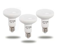 3 Pack 12W Reflector LED Light Bulbs E27 ES Edison Screw Paul Russells Bright 12W=100W Spotlight R80 Spot Light 120 Beam Lamp 6500K Day Light 100W Inc