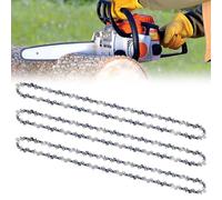 3 Pack 16" Chainsaw Chains, 3/8" LP, 0.050" Gauge, 56 Drive Links | Replacement Chain Compatible with Titan TTL758CHN, Einhell GH-EC 2040, Hyundai HYC2400E, Oregon CS1400, Husqvarna, Dolmar