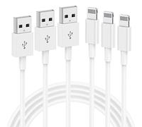 3 Pack 2 m iPhone Charging Cable, Original iPhone Cable Apple Lightning to USB Cable Compatible with iPhone 12 SE 2020 11 Pro XS Max XR X 8 Plus 7 Plus 6 Plus 5s SE iPad Pro Air Mini