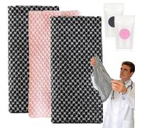 3 Pack 2026 Exfoliating Shower Towel - Extra Long 100x23cm Body Scrubber for Smooth, Radiant Skin - Gentle for Sensitive Skin, Quick-Drying & Eco-Friendly, Perfect for Travel & Home Use (3 A)