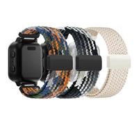 3 Pack 20mm Quick Release Watch Bands Compatible with Cosmo JrTrack 5/4/3/2 SE/JrTrack 2/JrTrack/Gabb Watch 3e/3/2/1/SyncUP Watch 2/1 - Soft Breathable Adjustable Replacement Straps for Boys Girls