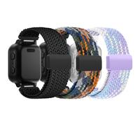 3 Pack 20mm Quick Release Watch Bands Compatible with Cosmo JrTrack 5/4/3/2 SE/JrTrack 2/JrTrack/Gabb Watch 3e/3/2/1/SyncUP Watch 2/1 - Soft Breathable Adjustable Replacement Straps for Boys Girls
