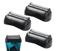 3 Pack 21B Series 3 Replacement Head, Foil & Cutter Razor Heads Compatible with Braun Series 3,Electric Shaver Replacement Head Accessories for S3 3000s 3010s 3040s 3050cc 3070cc 3080s 3090cc etc