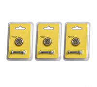 3 Pack 22mm Tile Cutter Wheel with Screws, Manual Rotary Cutting Wheel Replacement for Porcelain and Ceramic Tiles, Ball Bearing Scoring Tool for