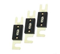 3-Pack 300A Car Audio Fuses 32V DC, Gold Plated High Current Fuse for Amplifier for battery Protection, Transparent Window Design(60A)