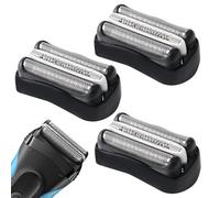 3 Pack 32B Series 3 Replacement Head, Electric Foil Shaver Heads Compatible with Braun Series 3, Foil Cutter Razor Replacement Heads Accessories for S3 3000s 3010s 3040s 3050cc 3070cc 3080s 3090cc etc
