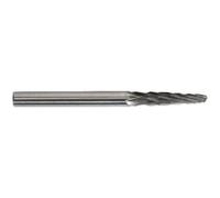 Loops 3 PACK - 3mm Micro Carbide Burr Ball Nose Tapered Bits - Rotary Flash Removing Loops Multicolor
