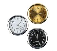 3-Pack 40mm Luminous For Car Clocks for Dashboard and Marine Mounting with Glow-in-the-Dark Indication