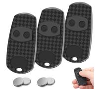 3 Pack 433MHz Garage Door Remote Control Fob, Gate Opener Key Fob Compatible with Came TOP 432EE/432NA/432EV, Wireless Electric Gate Opener with 6 Batteries