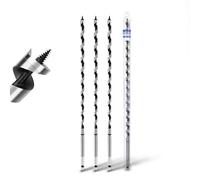 3 Pack 5/16 inch X 11.8 inch Auger Bit for Wood, 8x300mm Hex Long Auger Drill Bit for Wood,Ship, Composite Materials, Drywall and DIY Projects