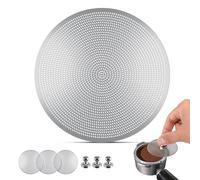 3-Pack 51mm Espresso Puck Screen, 0.2mm Ultra-Thin Stainless Steel Reusable Puck Screen, Fits 51mm Portafilters, Compatible with DeLonghi and Other 51mm Espresso Machines