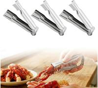 3 Pack/6 Pack Stainless Steel Crawfish Peeler, 2026 New Crawfish Tail Remover Tool, Crayfishes Shelling Device for Peeling Shrimp Tails, Kitchen Seafood Tools for Families & Restaurants