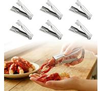 3 Pack/6 Pack Stainless Steel Crawfish Peeler, 2026 New Crawfish Tail Remover Tool, Crayfishes Shelling Device for Peeling Shrimp Tails, Kitchen Seafood Tools for Families & Restaurants