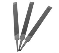 3 Pack 6Inch Flat Files for Chainsaw Chains, Twin Cut Design, Precision Cutting Tooth Angle, Sturdy Long-Lasting Saw Chain Sharpening Tool