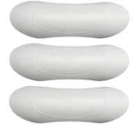 3-PACK 74316 74317 Spa Neck Pillow for Hot Spring Highlife Series Spas from Mid-Year 2007 through 2013, 14.5"L x 4.75"W Cool Gray Hot Tub Spa Head Rest Pillows for Watkin Five Years Free Replacement