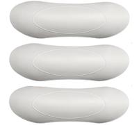 3-PACK 74316 74317 Spa Neck Pillow for Hot Spring Highlife Series Spas from Mid-Year 2007 through 2013, 14.5"L x 4.75"W Cool Gray Hot Tub Spa Head Rest Pillows for Watkin Five Years Free Replacement