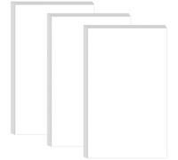 (3-Pack) 8.5" x 14" Printer Paper - 50Sheets/100Pages Blank Papers, DIY Template Printing in Office/Home/School, Ledger 100gsm Recycled Paper