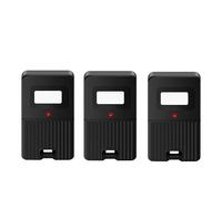 3-Pack 8 Dip Switch Linear Delta 3 Gate Garage Door Opener Remote 310MHZ