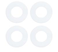 3 Pack 816.418.00.1 Flush Valve Base Sealing Washer Compatible with Geberit Silicon Clear Washers Repair Rubber Seal Diaphragm Washer Toilet Cistern Seal