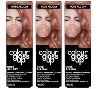 3 Pack - A HadcoClairol Bundle - Colour Gloss Up Toning Gloss, Rose All Day (3x 130ml)
