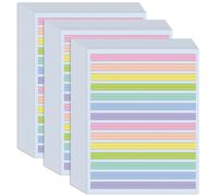(3-Pack) A4-Colored practice paper-1, 8.5'' x 11''