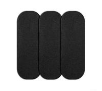 3 Pack Activated Carbon Fiber Fan Filters for Ceiling Fans, Peel-and-Stick Dust Removal Replacement Screens, Easy Install Air Purifier Blades