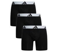3 Pack Active Flex Cotton Boxer Briefs Black/White XXL