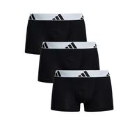 adidas Trunk (3PK) - Active Flex Cotton - Comfortable Underwear, 006 Black, XXL