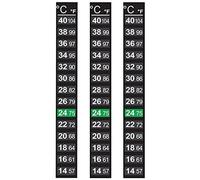 3 Pack Adhesive 14-40C Thermometer - Liquid Crystal Display