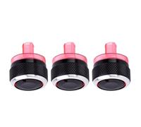 3 Pack Air Conditioning Control Knobs Button For 206 207 Enhancing Driving Efficient Temperature Management Car Knob