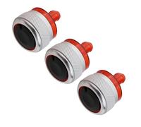 3 Pack Air Conditioning Control Knobs Button For 206 207 Enhancing Driving Efficient Temperature Management Car Knob